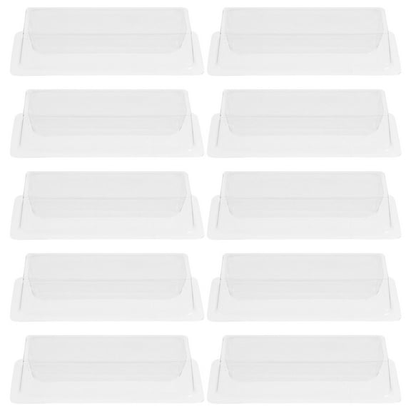 unbranded 20 Pcs Plastic Pipette Slots Serving Trays for Party Small Storage Containers Craft Organizers and