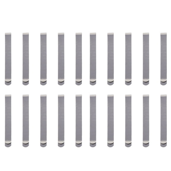 YSNOOWE 20Pcs Plated Silver Hemming Clips Stainless Steel Sewing Clips with Non Slip Grip for Quilting