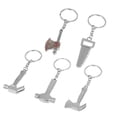 thumbnail image 1 of unbranded 20 Pcs  Smooth Polishing Key Chain Artistic Funny Key Ring Unique Bag Key Decor, 1 of 8