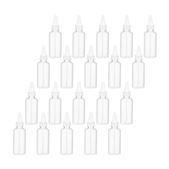 unbranded 20 Pcs Sprayer Pointed Bottle Office Use Bottles 12X3.5X3.5CM White