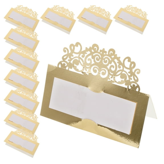 unbranded 20 Pcs Wedding Place Card Table Cards Events Reserved Seating Banquet Golden