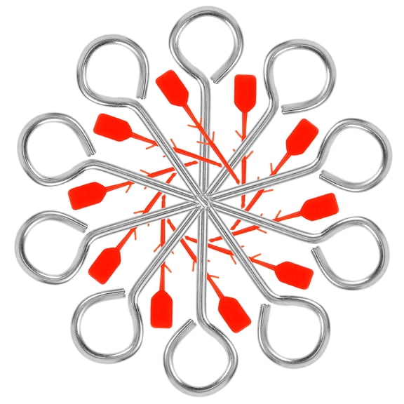 LITINKIMI Safety Pins, 20 Sets, Multi-Color, 2.2 x 0.8 x 0.1 Inch, Maintenance Accessories