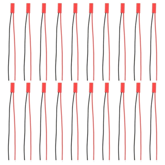 unbranded 20 Sets Two Soldering Cable Male Female Plug Connector JST Pin