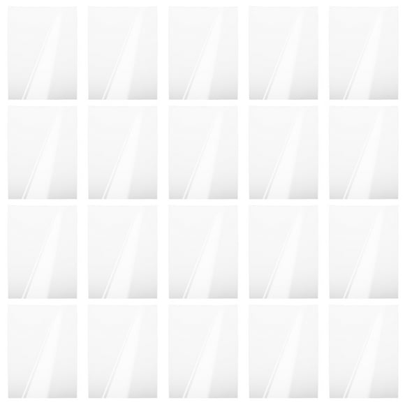 unbranded 20 Sheets Printable Sparkle Sticker Paper Pictures A4 Color Photo