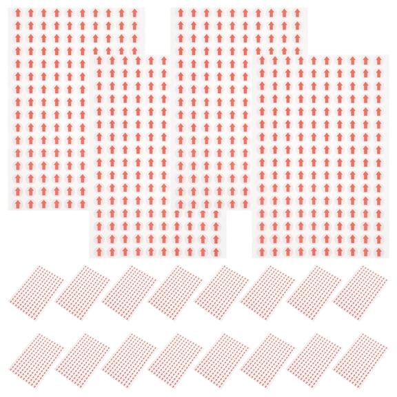 unbranded 20 Sheets Arrow Stickers Electrical Tags Knocks Calendar Nail