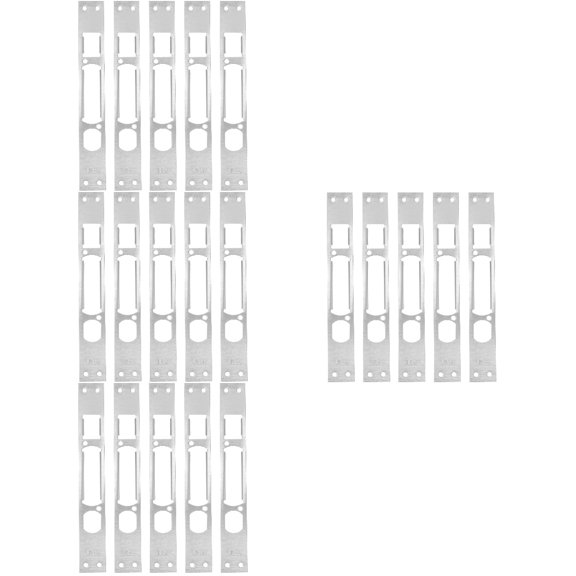 unbranded 20 pcs Door Security Plate Door Reinforcement Plate Door Lock Body Buckle Plate