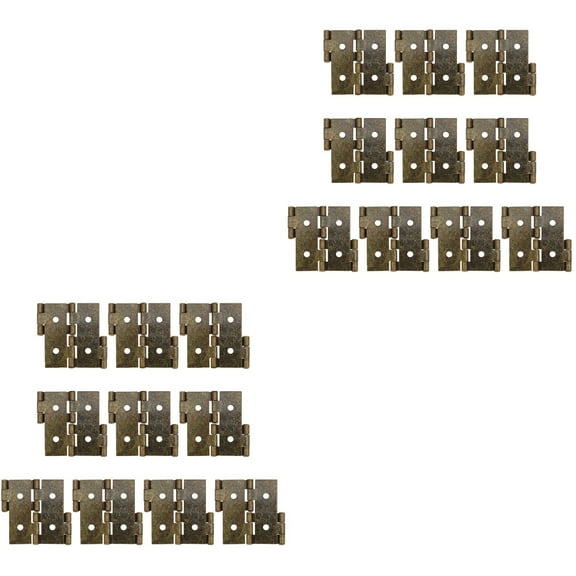 unbranded 20 pcs  Screen Gate Hinges Double Acting Hinges Folding Furniture Hinges for Home