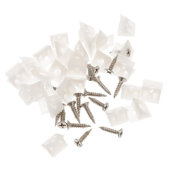 unbranded 200 Pcs Back Panel Buckle Drawer Bottom Bracket Sagging