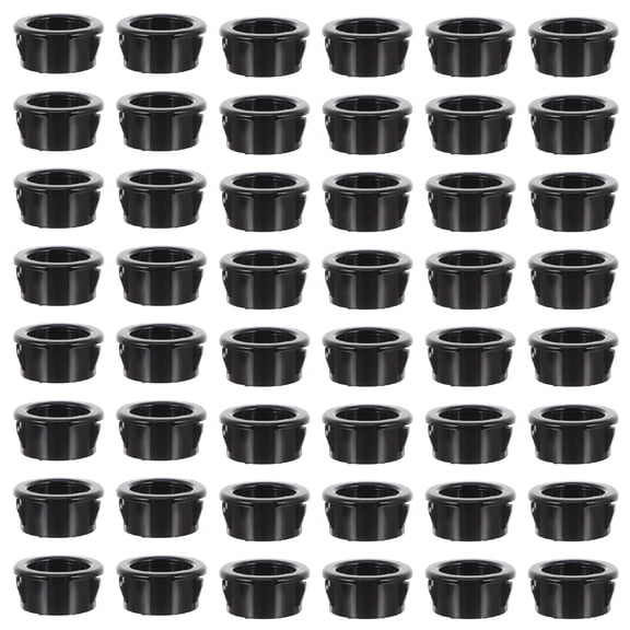 HEANUJJ Nylon Snap in Cable Grommets 200 Pcs Wire Protection Black