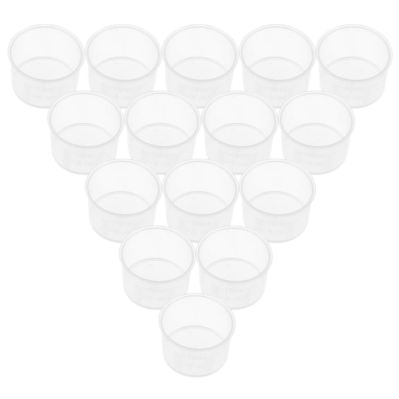 unbranded 200 Pcs Measure Cups Small Measuring Multi-function Smooth