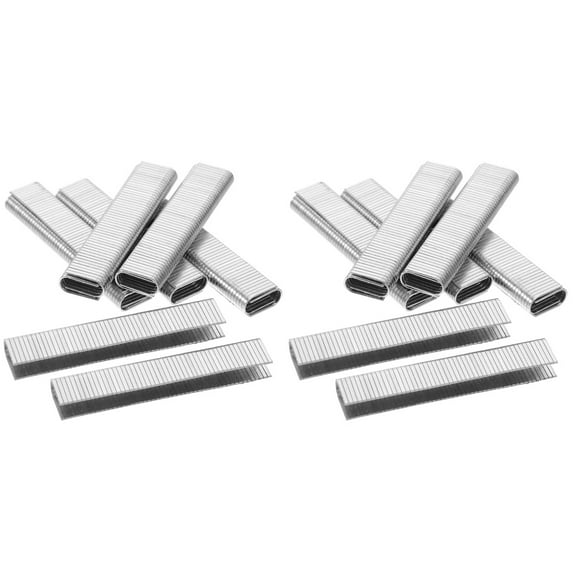 unbranded 2000 pcs Electric Stapler Staples Heavy Duty Brad Nails for Upholstery Woodworking(U-shape)