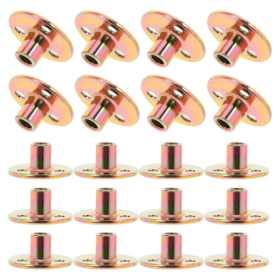 YOSADIER Rivet Nut M8 Multi-Color for Furniture and DIY Projects High-Strength Threads 20Pcs