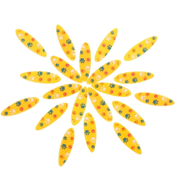 20Pcs Orange Surfboard Mini Figurines for Beach Decor, Home Decoration, Tabletop Display, and Party Accessories