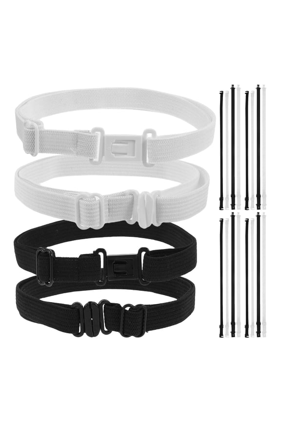 20pcs Bow Tie Straps Adjustable Extension Strap Extender Bands Elastic Bow Tie Belts For All Types Of Bow Ties Boys Men Uniforms