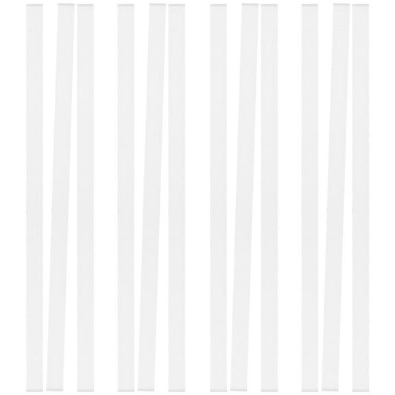 unbranded 20pcs Convenient Thermal Binding Glue Strips 1.2cm Width Strong Adhesive Easy and Quick Binding for Books Reports and Documents