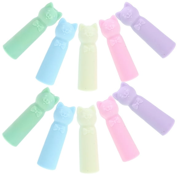 unbranded 20pcs Cute Pen Toppers Pen Caps Cartoon Pencil Tip Cover Cartoon Pencil Covers Pencil Extender Covers Decorative Plastic Caps