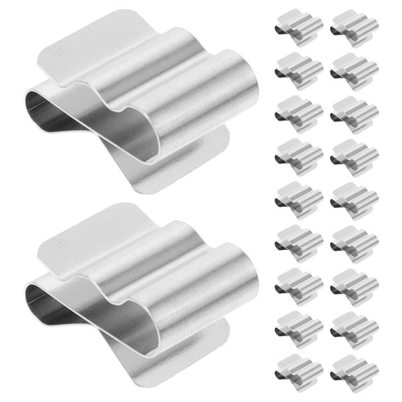 LITINKIMI Solar Panel Cable Clips 20 Pieces 0.8 Inch Wire Holders for Solar Wiring Management