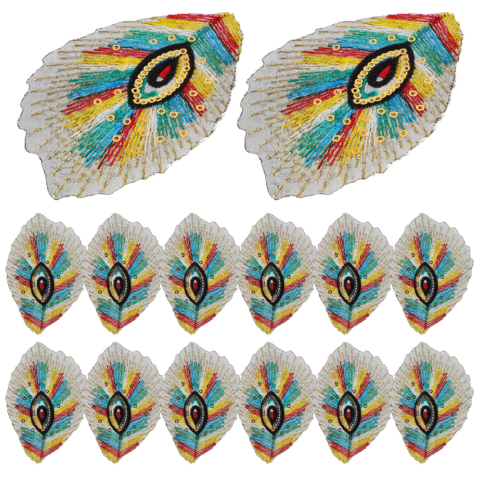 Popular Items For Peacock Applique On Etsy