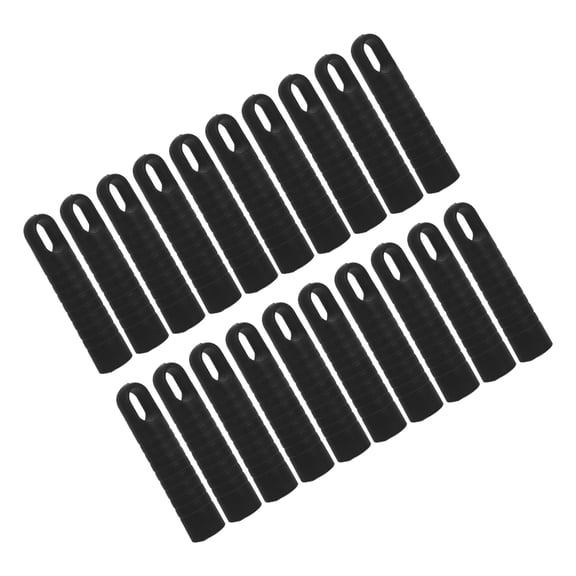 unbranded 20pcs Plastic Threaded Mop Head Replacement 25mm Tip Cap For Broom Replacement Handle End Cap Easy To Replace Mop Accessories For Home Office And Commercial Use
