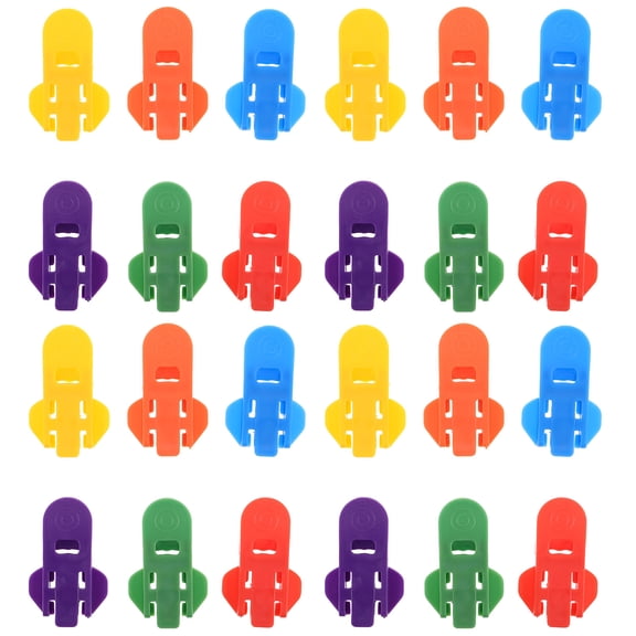 LITINKIMI 24Pcs Multi Color Beverage Can Openers with Tab Covers for Home Use Easy Safe Quick Soda Beer Bottle Opening