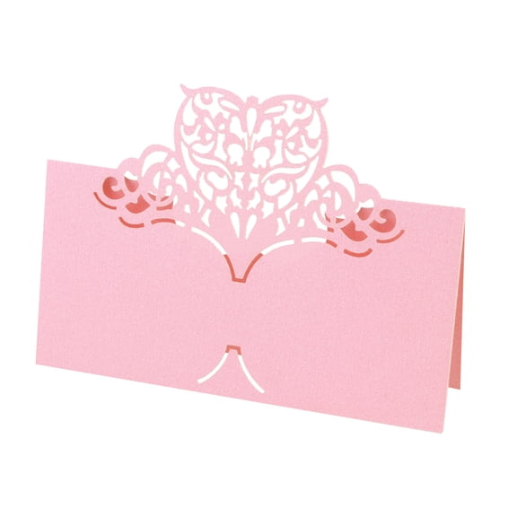 WHAMVOX Butterfly Name Place Cards for Wedding Table Decor Elegant Paper Design with Pieces Multi Color