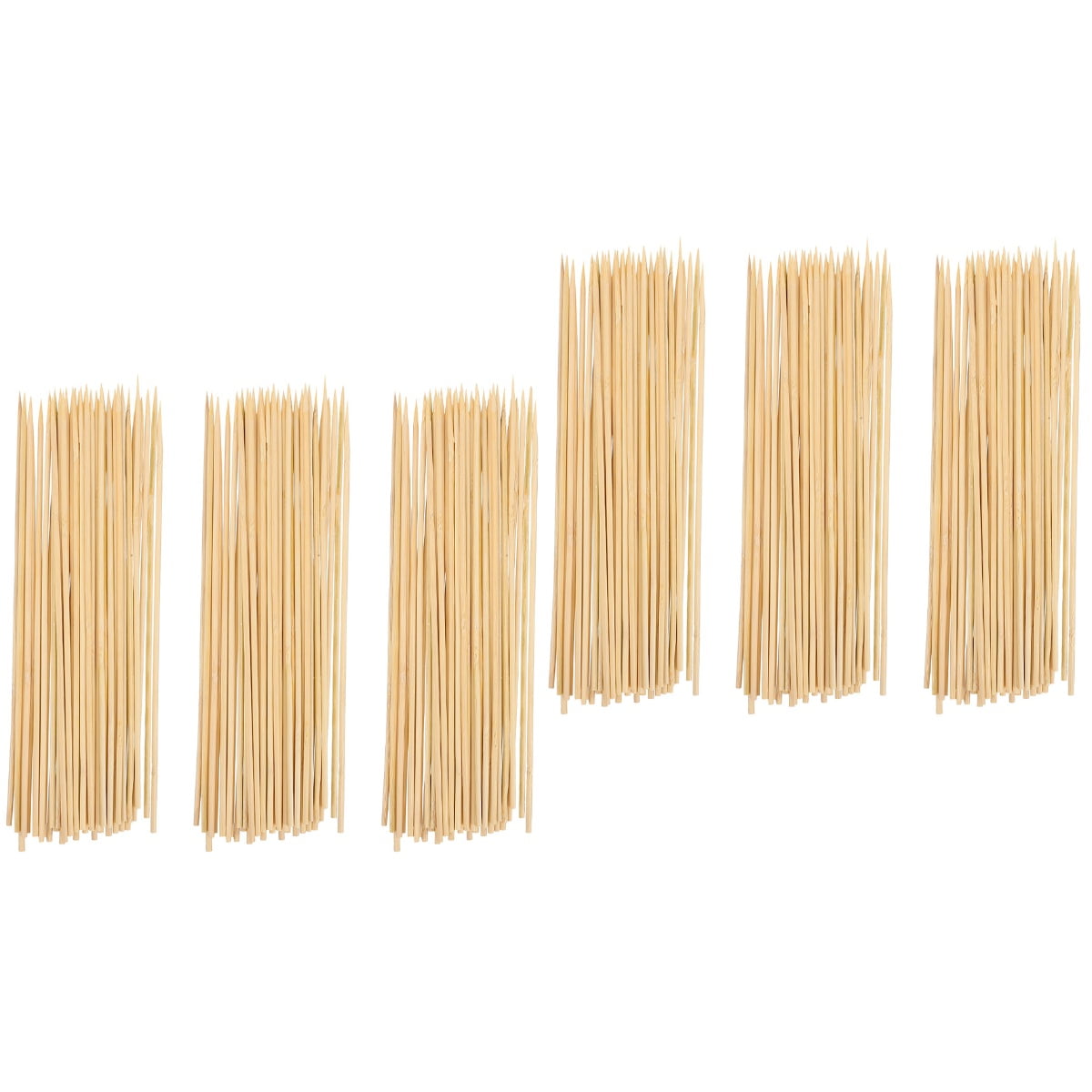 COSMOBETTY Flower Shop Fixing Sticks Bamboo Khaki Table Number Holder DIY Lover Anniversaries 240Set