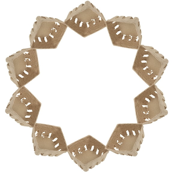 unbranded 24pcs Market Berry Container Fresh Produce Pulp Fiber Fruit Tray Molded Strawberry Basket Dessert Box For Kitchen Storage And Organization