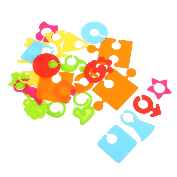 unbranded 24pcs Wine Cup Marker Wine Glass Label Decorative Reusable Silicone Wine Glass Marker