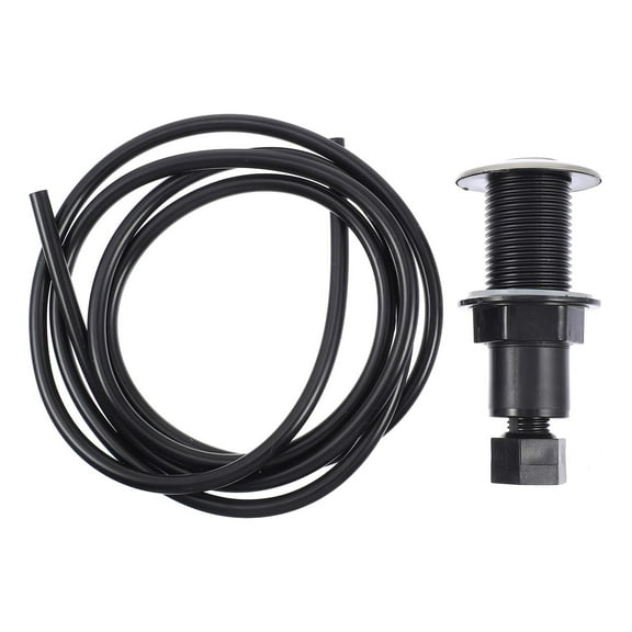 25mm Air Activated Stainless Steel Food Waste Processor with Pneumatic On Off Button 1 5m Air 1 Set