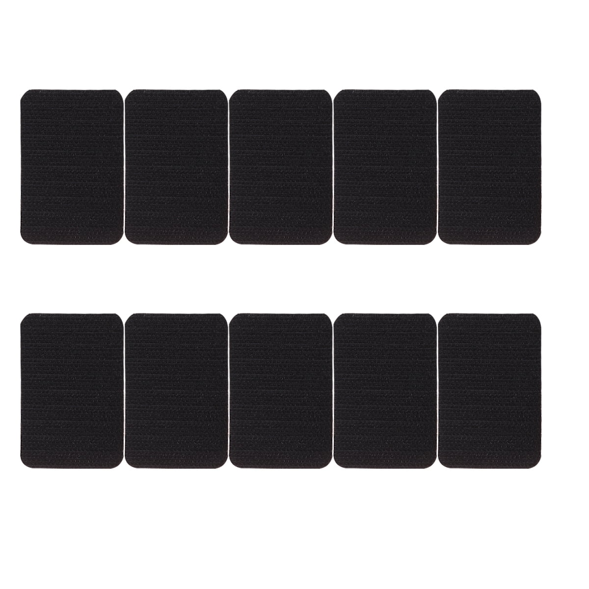 unbranded 25 Pcs Bed Sheet Sticker Rectangular Sticker Size 2 Black