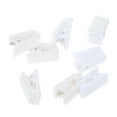 thumbnail image 1 of unbranded  25 Pcs Clothesline Double-sided Adhesive Plastic Clip Office Work, 1 of 1