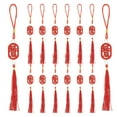 thumbnail image 1 of unbranded  25 Pcs New Year Ornament Feng Shui Ornaments Garden Lanterns Solar Chandelier, 1 of 8