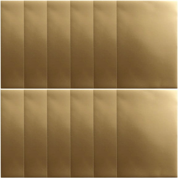 unbranded 25 Sheets Paper Craft Supplies Black Construction Golden Cardboard Origami