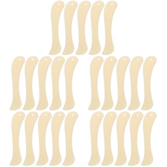 unbranded 25 pcs Plastic Bone Folder Envelope Opener Bone Folder Tool Paper Creaser Tool Bone Folder