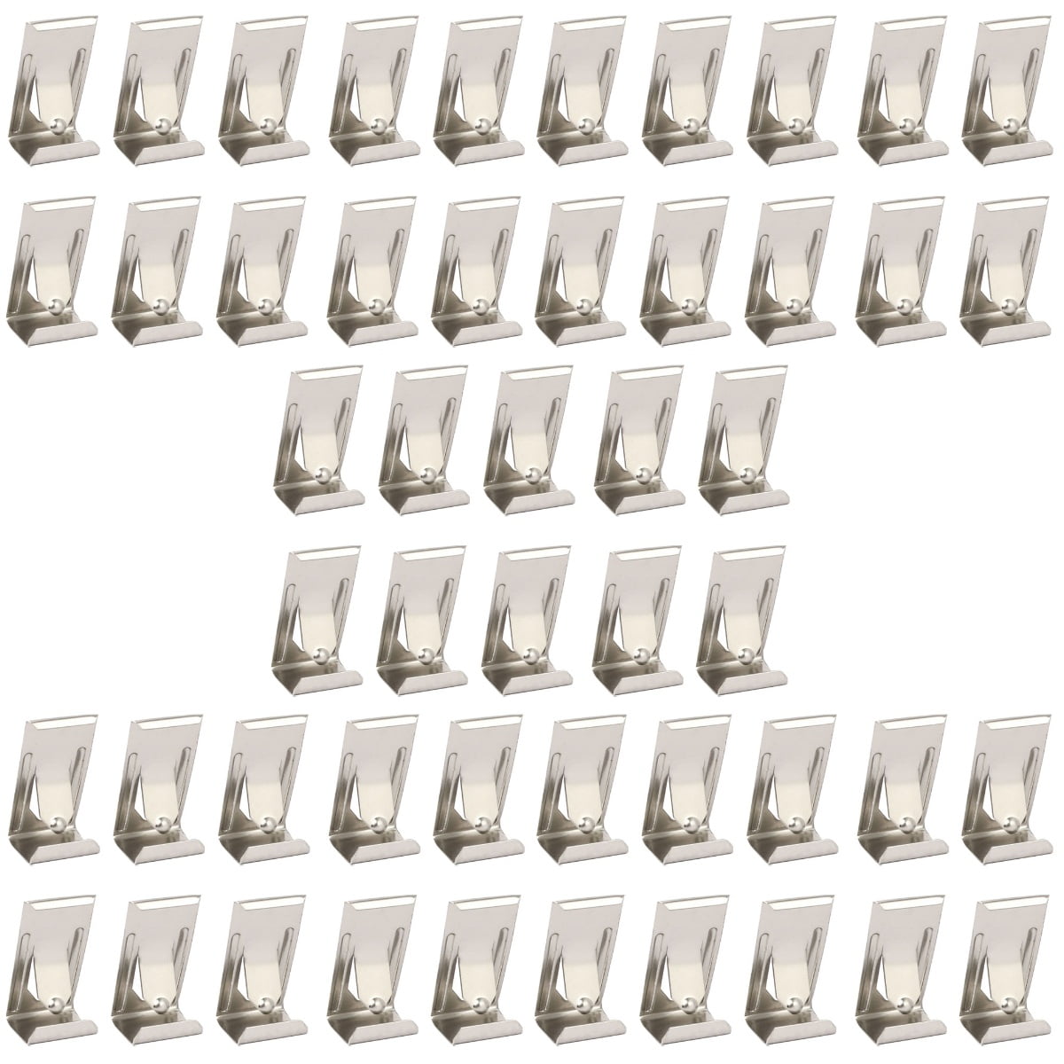 unbranded 250 Pcs  Photo Frame Clip Picture Frame Back Plate Buckle Picture Frame Hook