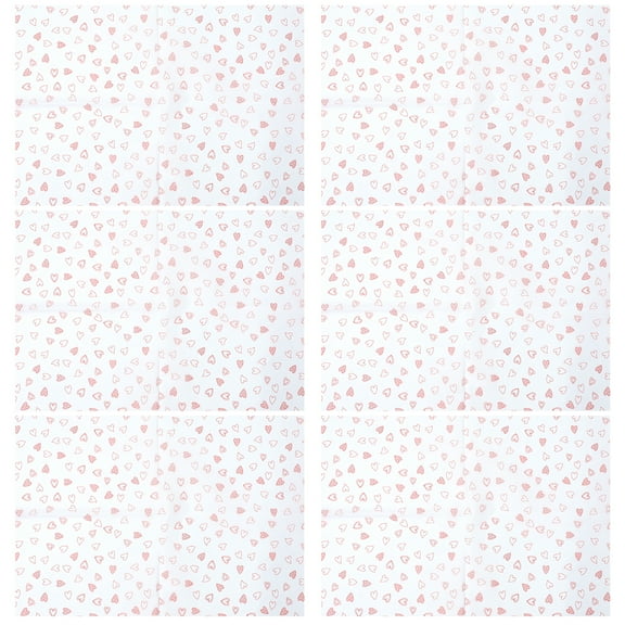 unbranded 28 Sheets Solid Folding Tissue Paper Flower Wrappings Materials Red