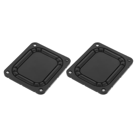 YSNOOWE 2-Pack Car Speaker Passive Diaphragm Plates Black Enhanced Bass Vibrating Membranes for Improved Sound Quality