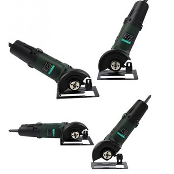Milisten 2-Pack Black Metal Cutting Brackets, Premium Angle Accessories Compatible with Grinders for Precision Cutting