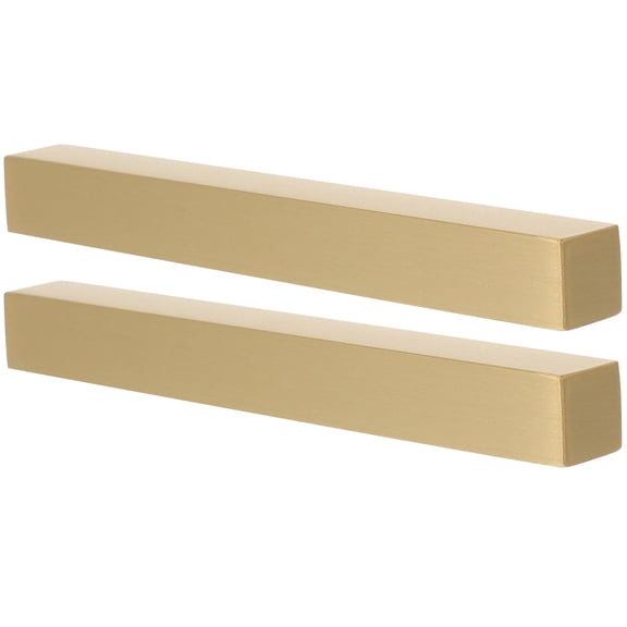 unbranded 2Pcs Calligraphy Paperweights Golden Copper Brush Pen Rest for Artists