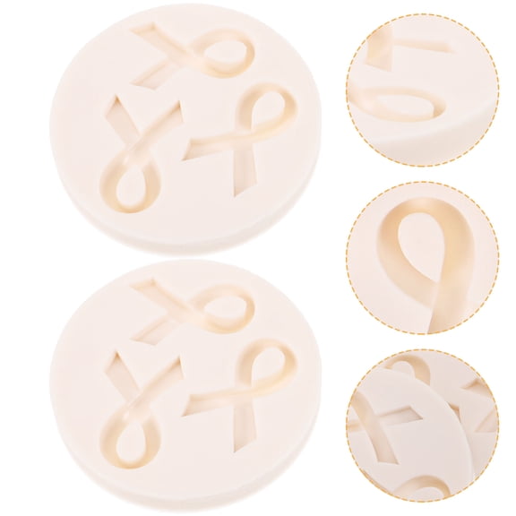 TEHAUX 2-Pack Silicone Baking Molds Non- Grey Flexible Kitchen Tools