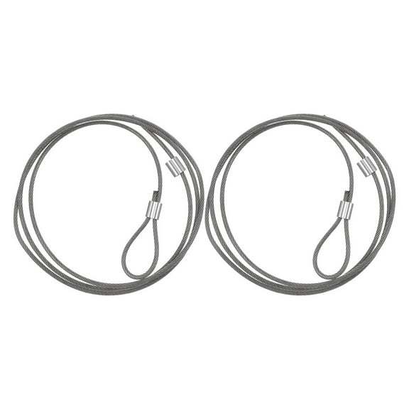 OULII 2pcs Basketball Loop Net Grey Outdoor Basketball Net for Backyard Games