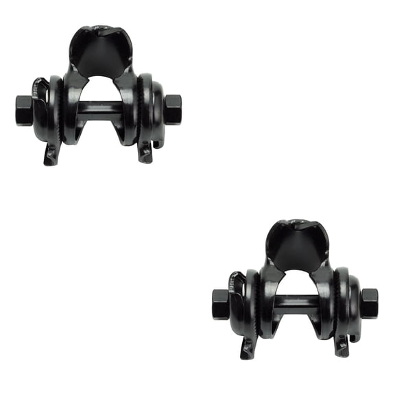 2pcs Aluminum Alloy Saddle Fixed Clip for Bike Replacement Bike Saddle Fixing Clamp Bike Supply