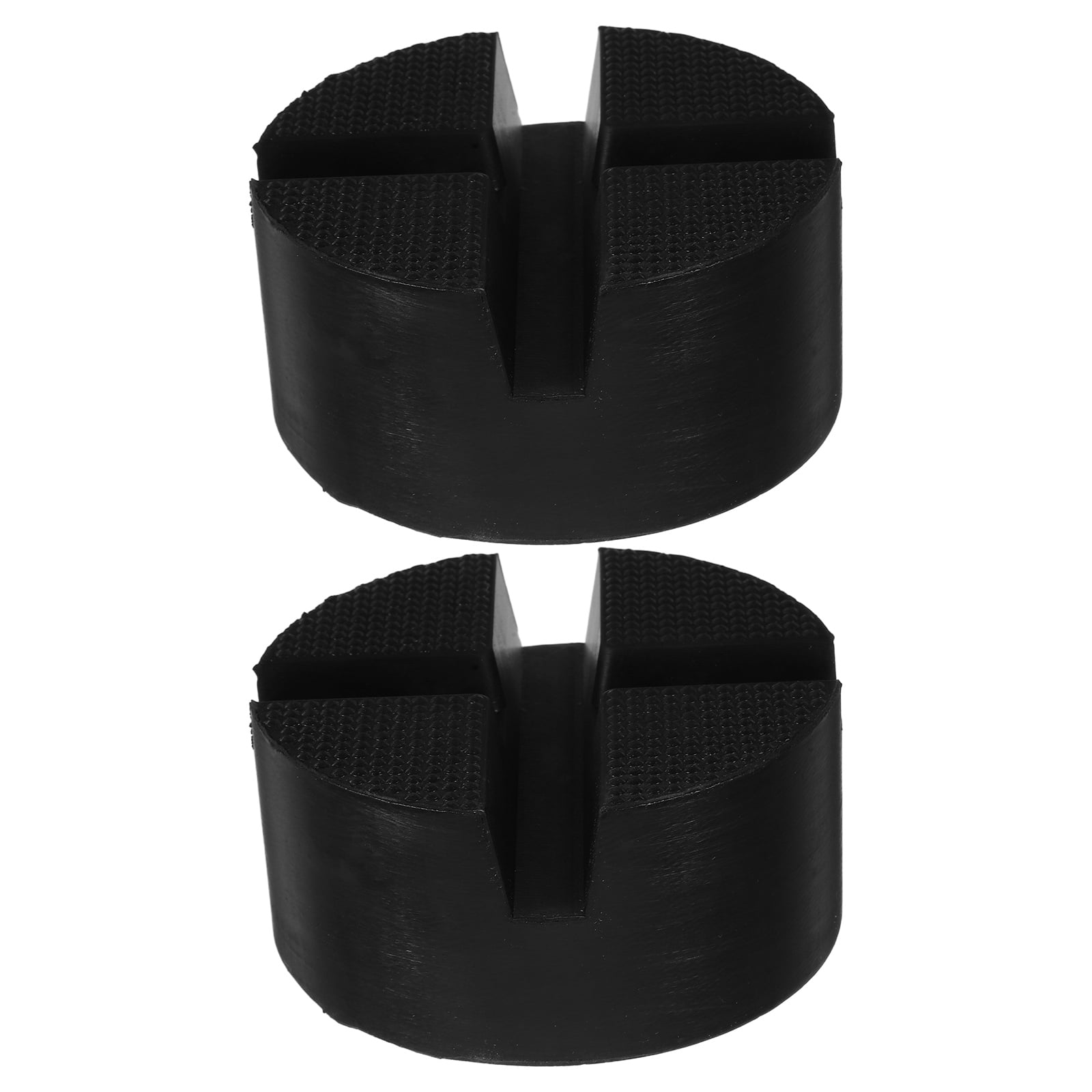 unbranded 2pcs Car Lift Pads Universal Jack Pad Car Lift Blocks Hard Rubber Block Car Lift Rubber Pads Floor Jack Rubber Pad Rubber Brick