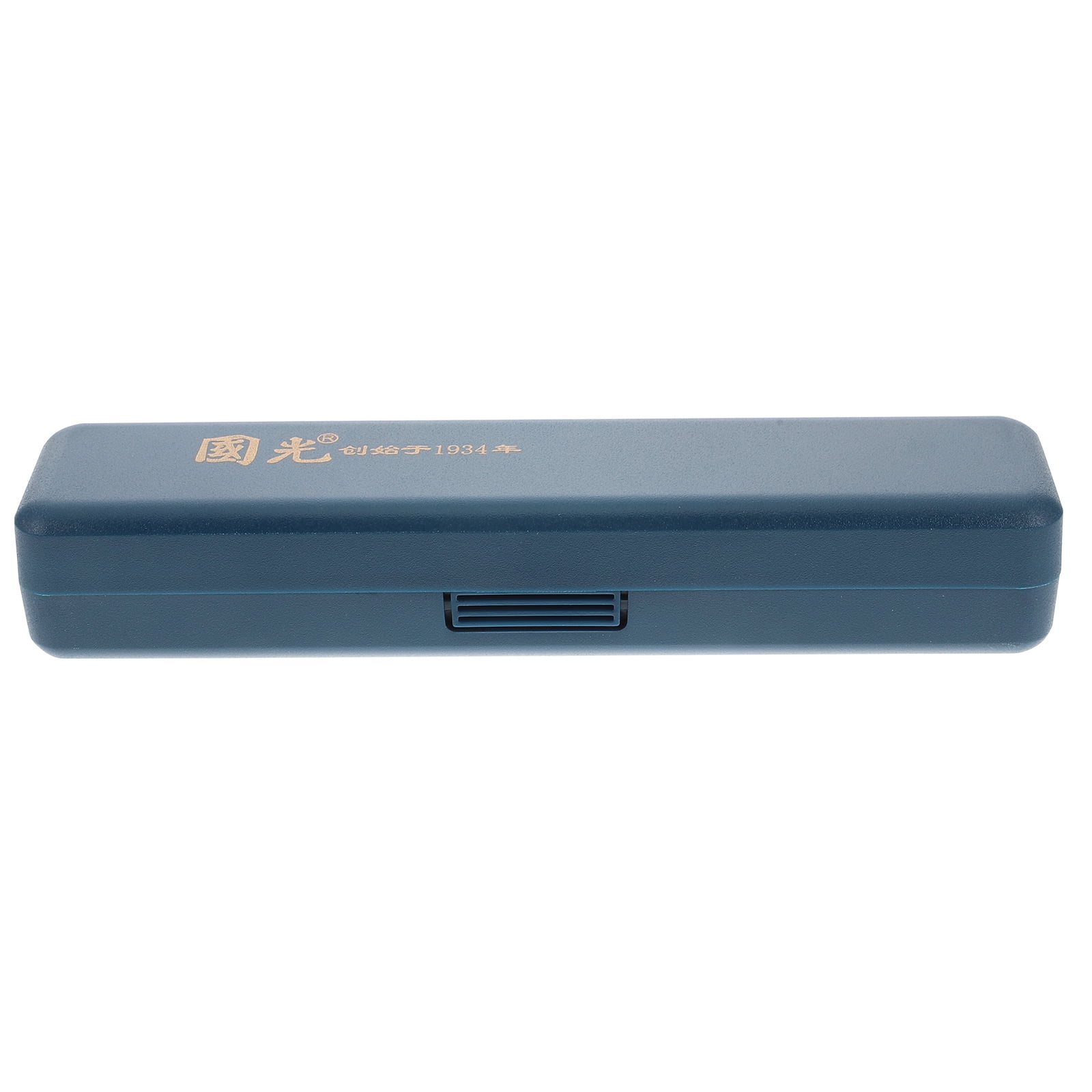 unbranded 2pcs Complex Tones- Key Harmonica: Practical 24 Holes Harmonica with Packing Box ( Sapphire blue )