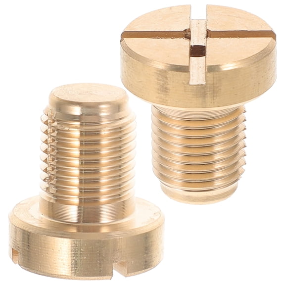 OULII Coolant Bleeder Screw Golden Copper 2Pcs