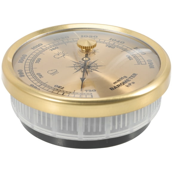 unbranded 2pcs Dial Aneroid Barometer Home Aneroid Barometer Tool Multifunctional Aneroid Barometer