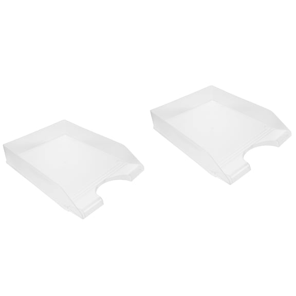 unbranded 2pcs  Document File Desktop Organizer Tabletop Storage Holder for Office Home