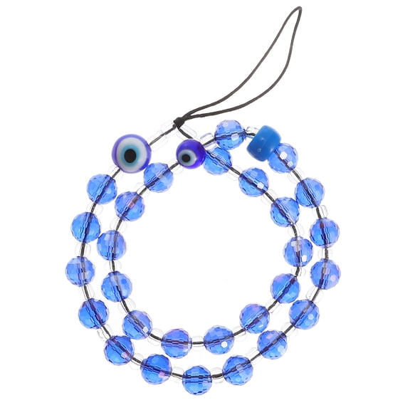unbranded 2pcs Evil Eye Beaded Lanyard -lost Phone Wrist Strap Phone Charm