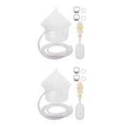 LITINKIMI Pigeon Water Dispenser, Assorted Color, Durable Plastic, Automatic Feeder, 2Pcs