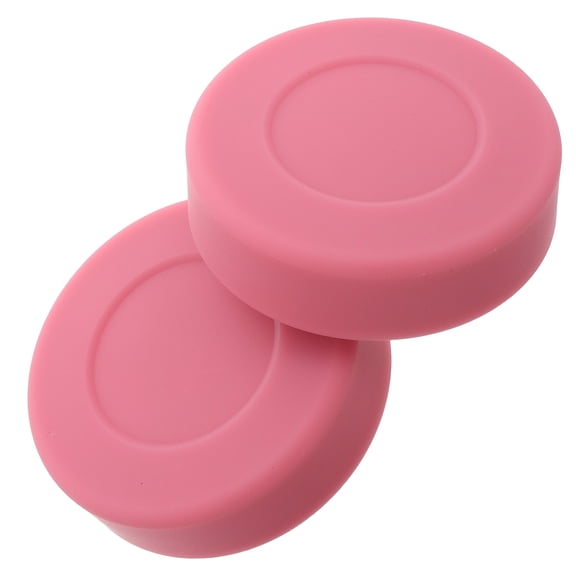 WHAMVOX Hemoton 2 Pcs Plastic Hockey Pucks for Kids Accessories Toddler Pink